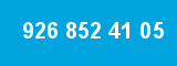 926 852 41 05 926 852 41 05